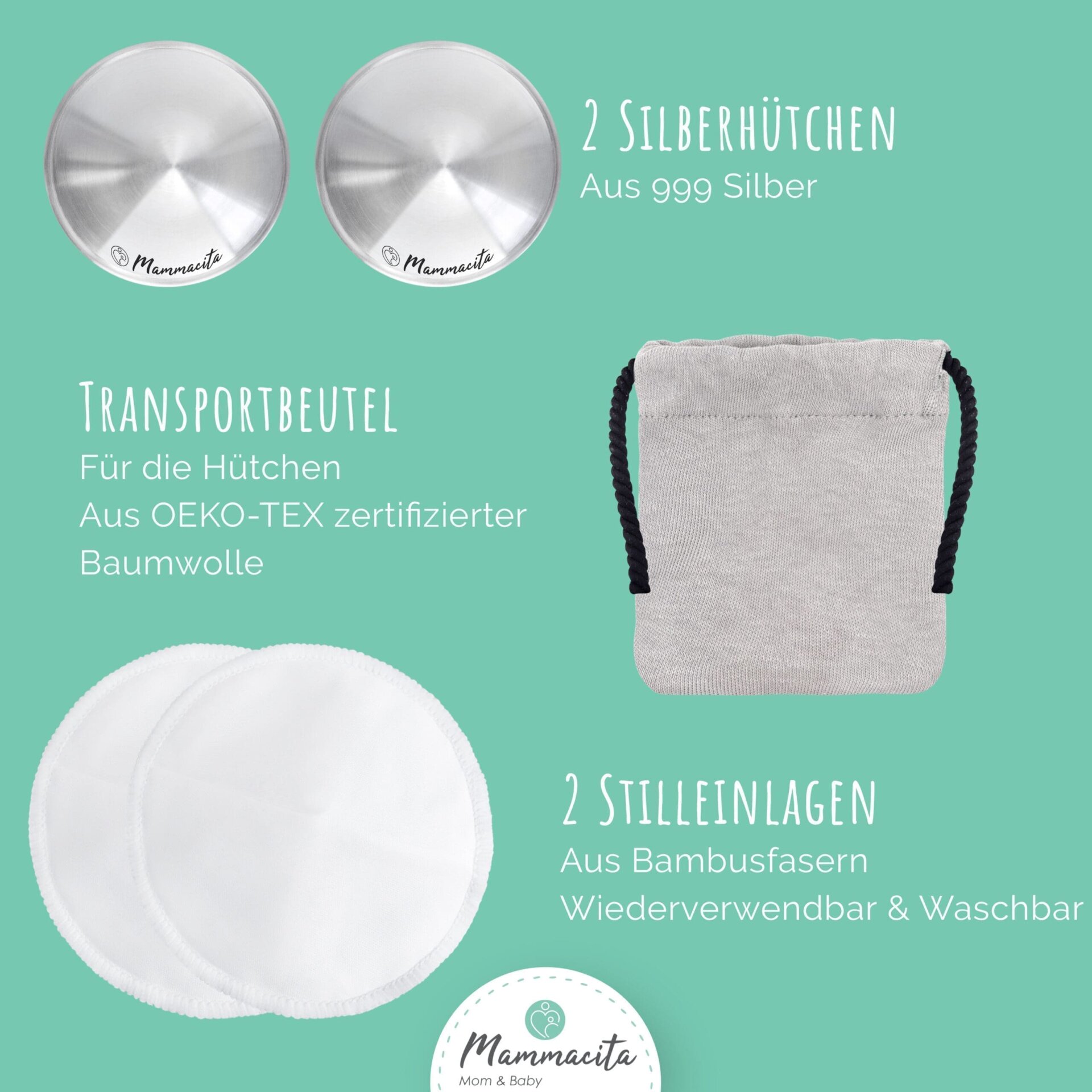Livella Silberhütchen 2 St - Shop Apotheke