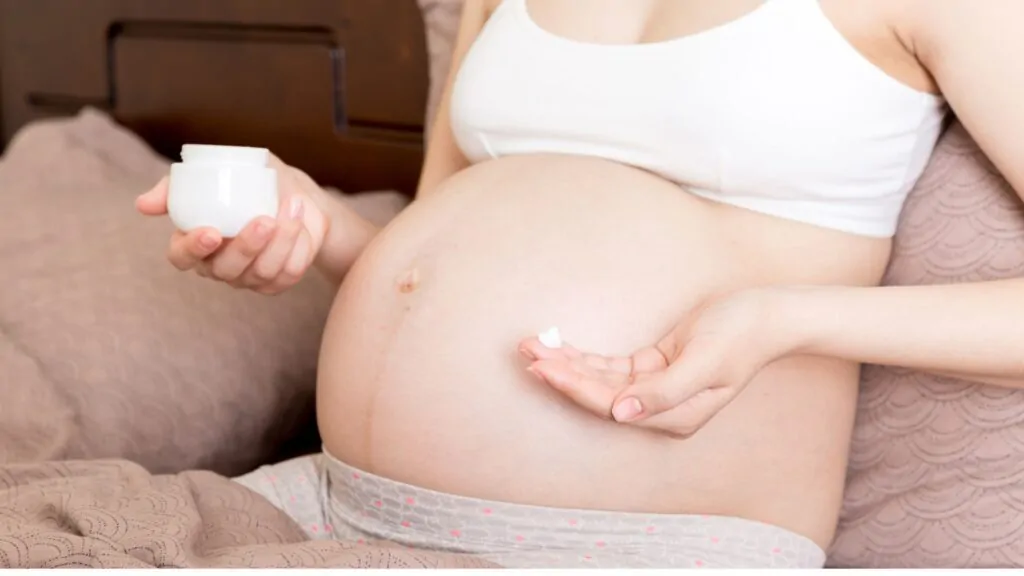 Babybauch pflegen Babybauch bindegewebe stärken
