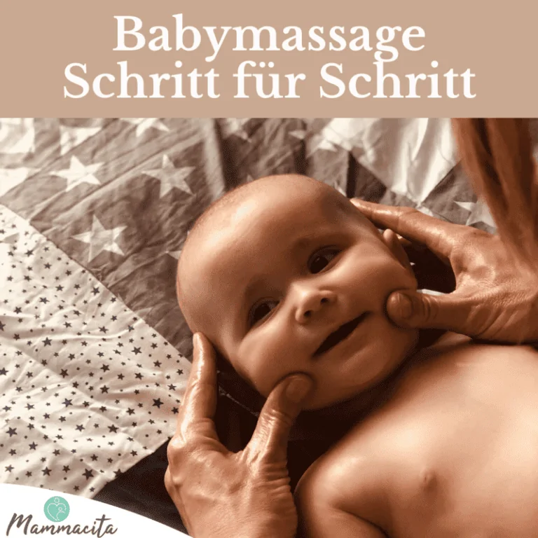 Babymassage Schritt-für Schritt