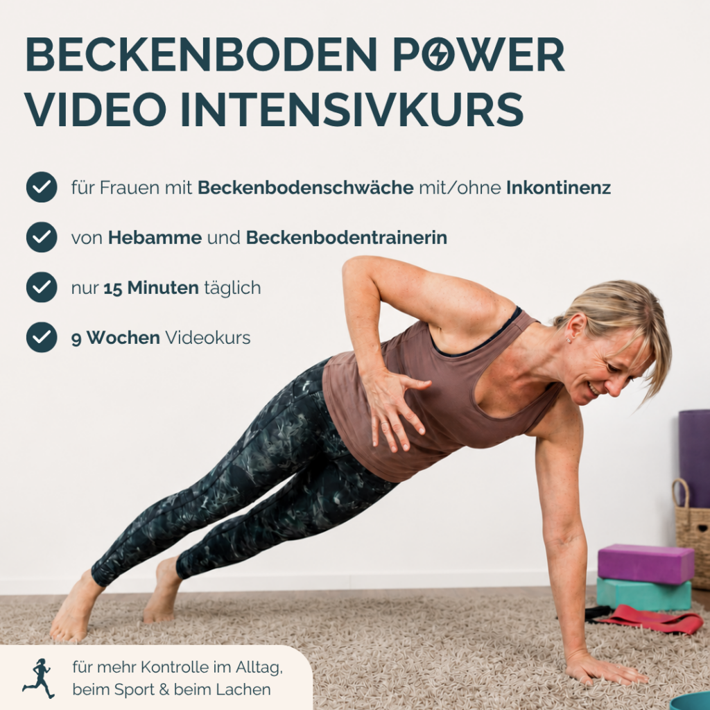 Beckenboden Power Videokurs Cover