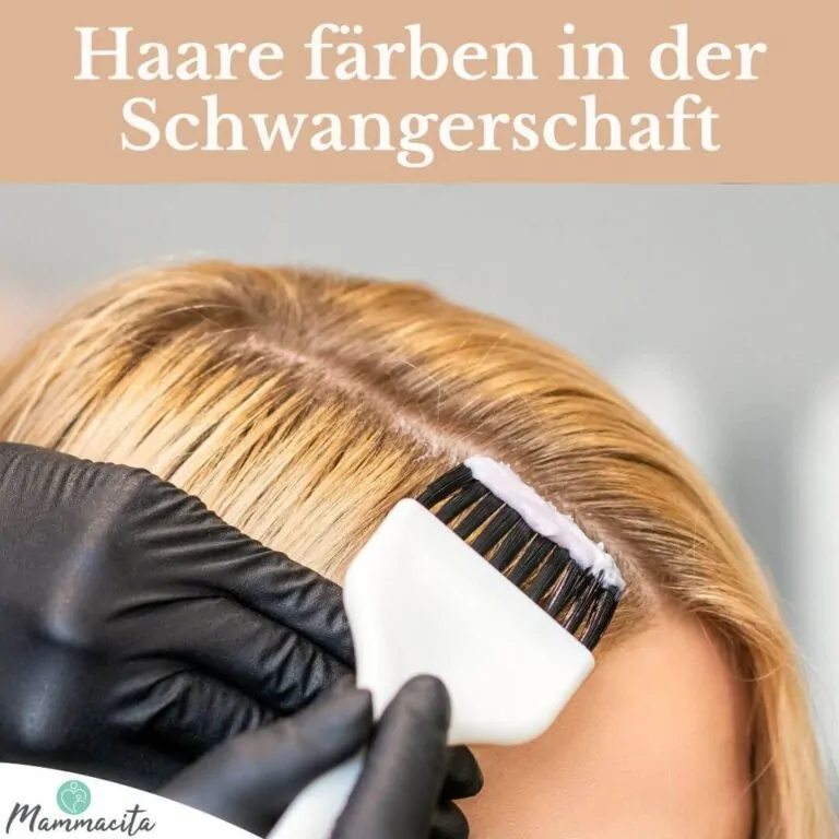 Haare färben in der Schwangerschaft - unbedenklich oder gefährlich?