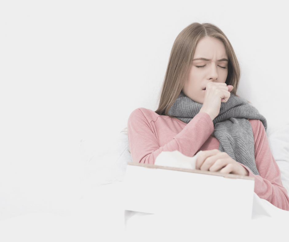 Beim Husten und Niesen ist es wichtig aufrecht zu bleiben, damit der Beckenboden einen guten Muskeltonus beibehält, um den Blasenverschluss zu sichern.