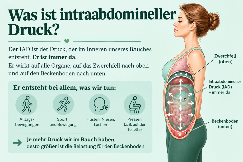 Intraabdomineller druck Atmung und beckenboden IAD