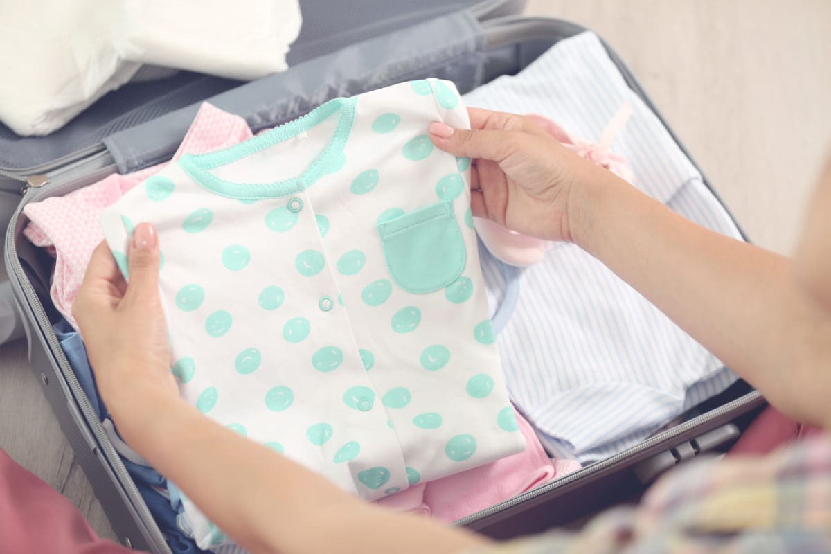 Kliniktasche packen für die Geburt