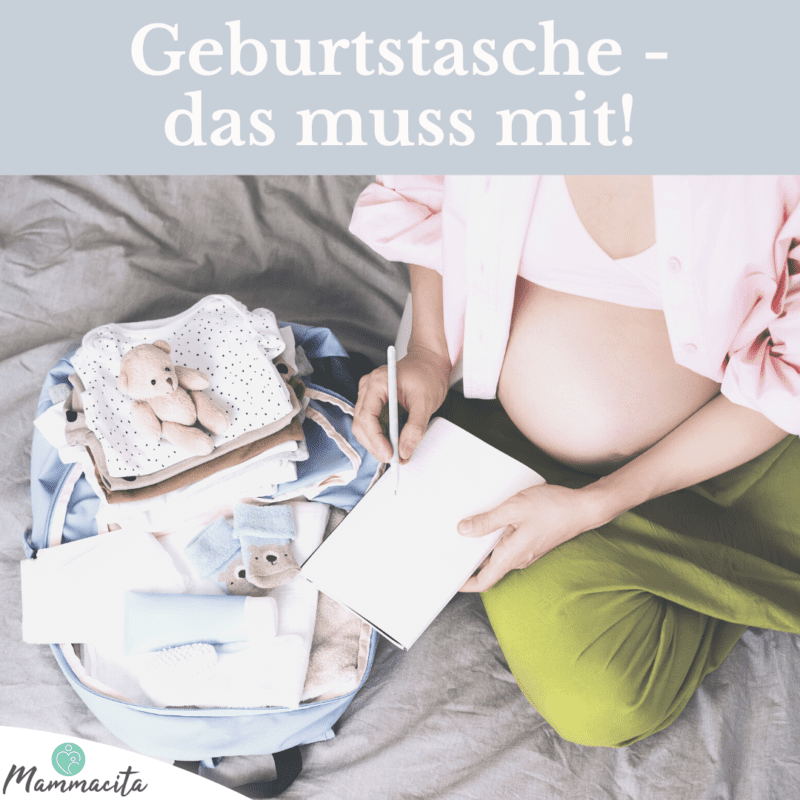 Deine Kliniktasche für die Geburt - das muss mit!