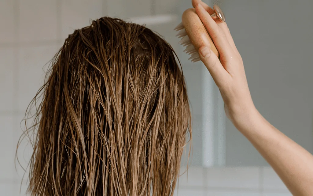 Kopfmassage Kopfmassage für das Haarwachstum
