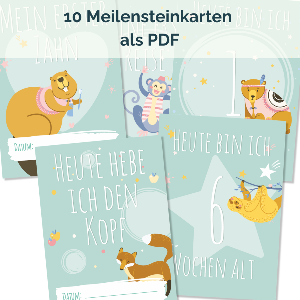 Kostenloser Download Meilensteinkarten