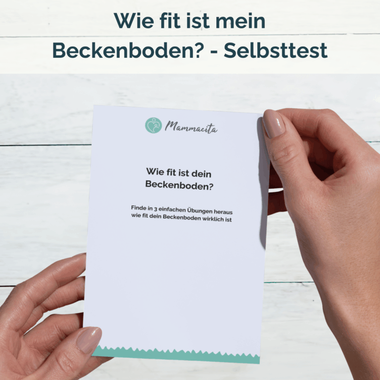 Kostenloser Download Wie fit ist mein Beckenboden Selbsttest