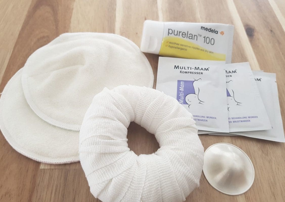 Lanolin Brustkompressen Brustwarzenpflege