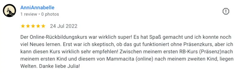 Mammacita Google Bewertung 013 Mammacita Google Bewertung