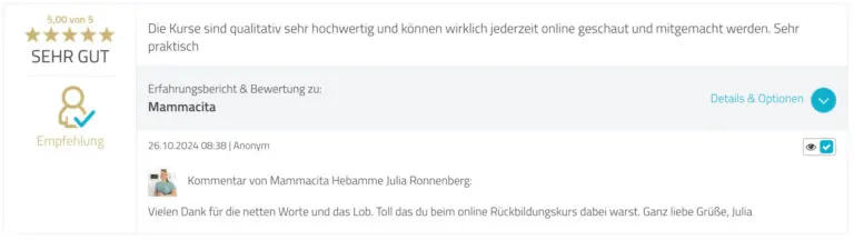 Mammacita Proven Expert Bewertung 008 Mammacita Proven Expert Bewertung 008