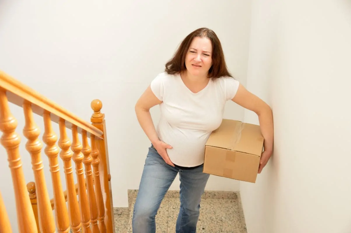 Treppensteigen Schwangerschaft Treppen steigen Symphysenlockerung