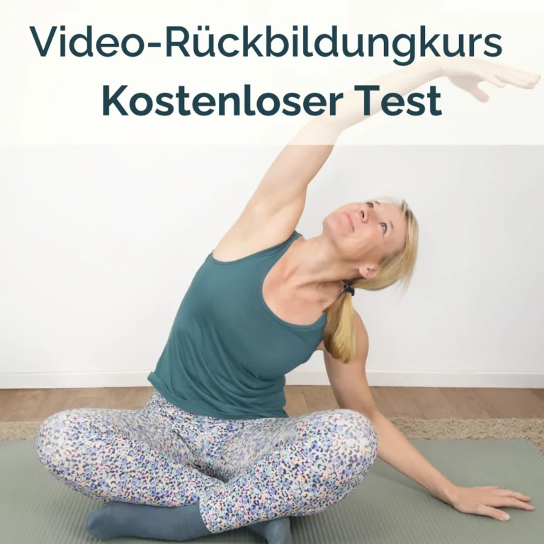 Video Rückbildungskurs nach vaginaler oder Kaiserschnittgeburt - Kostenlos für 7 Tage testen