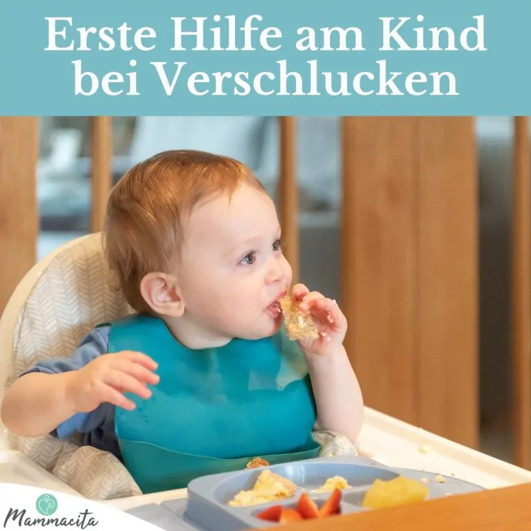 Beitragsbild Verschlucken Erste Hilfe beim verschlucken Kind
