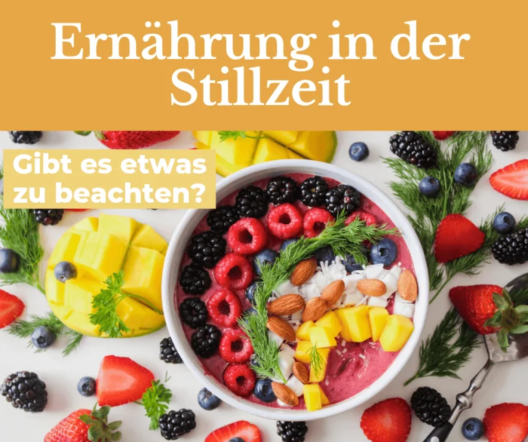 Ernährung in der Stillzeit Ernährung in der Stillzeit