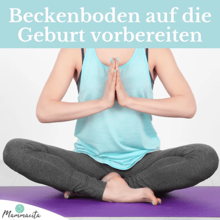 Wie kann ich meinen Beckenboden auf die Geburt vorbereiten