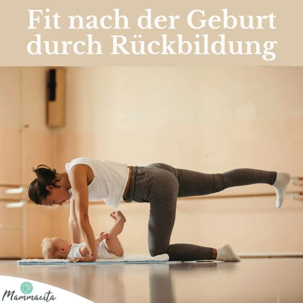 Fit nach der Geburt durch Rückbildung