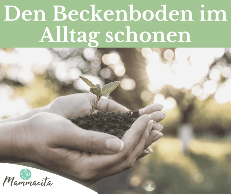 Beckenbodenschonung im Alltag - die halbe Miete für einen gesunden Beckenboden